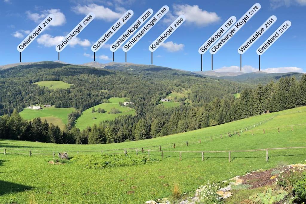 St Wolfgang-Kienberg - Ruhe Und Entspannung Mit Bester Aussicht Villa Obdach Eksteriør billede
